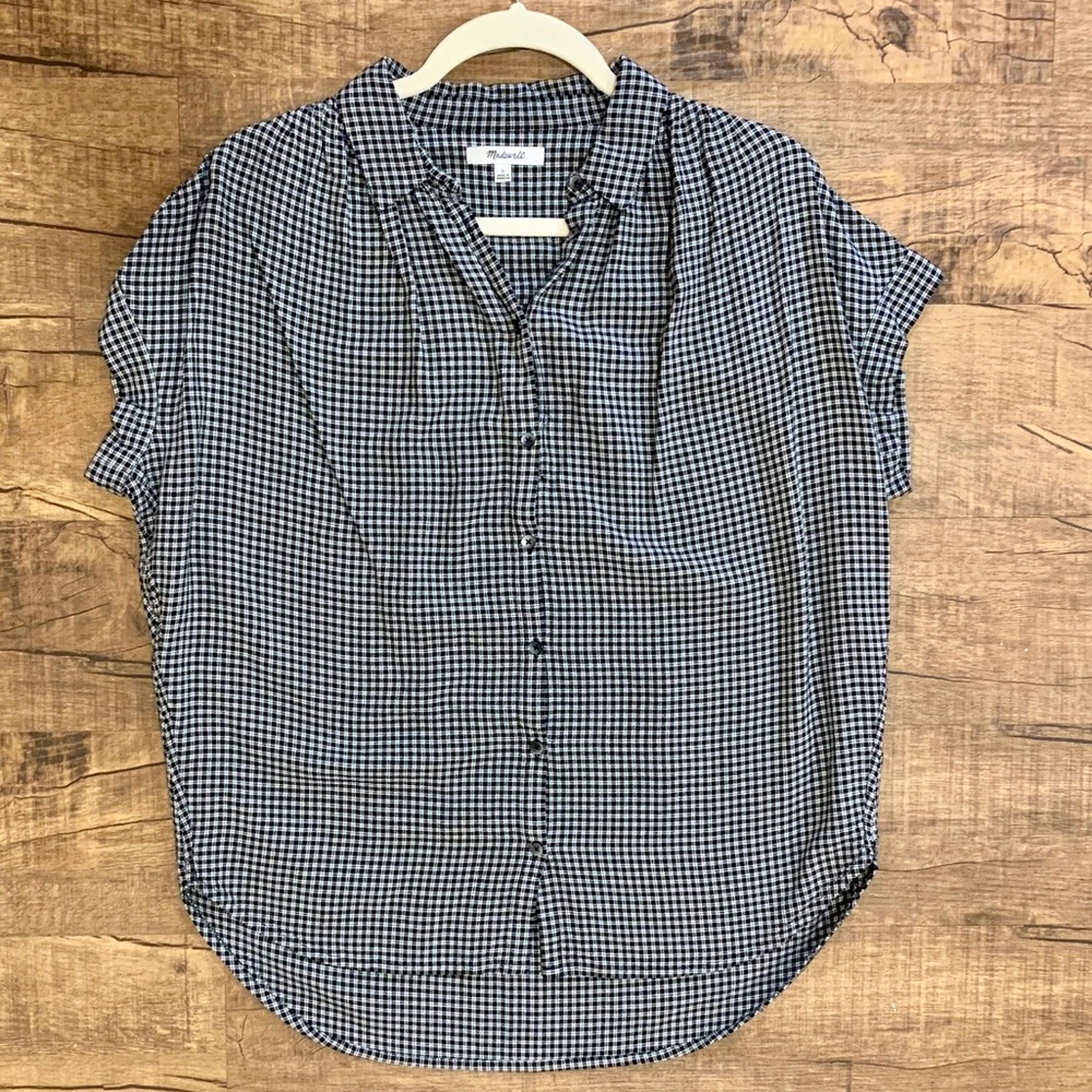 Madewell Central Shirt in Haden Plaid